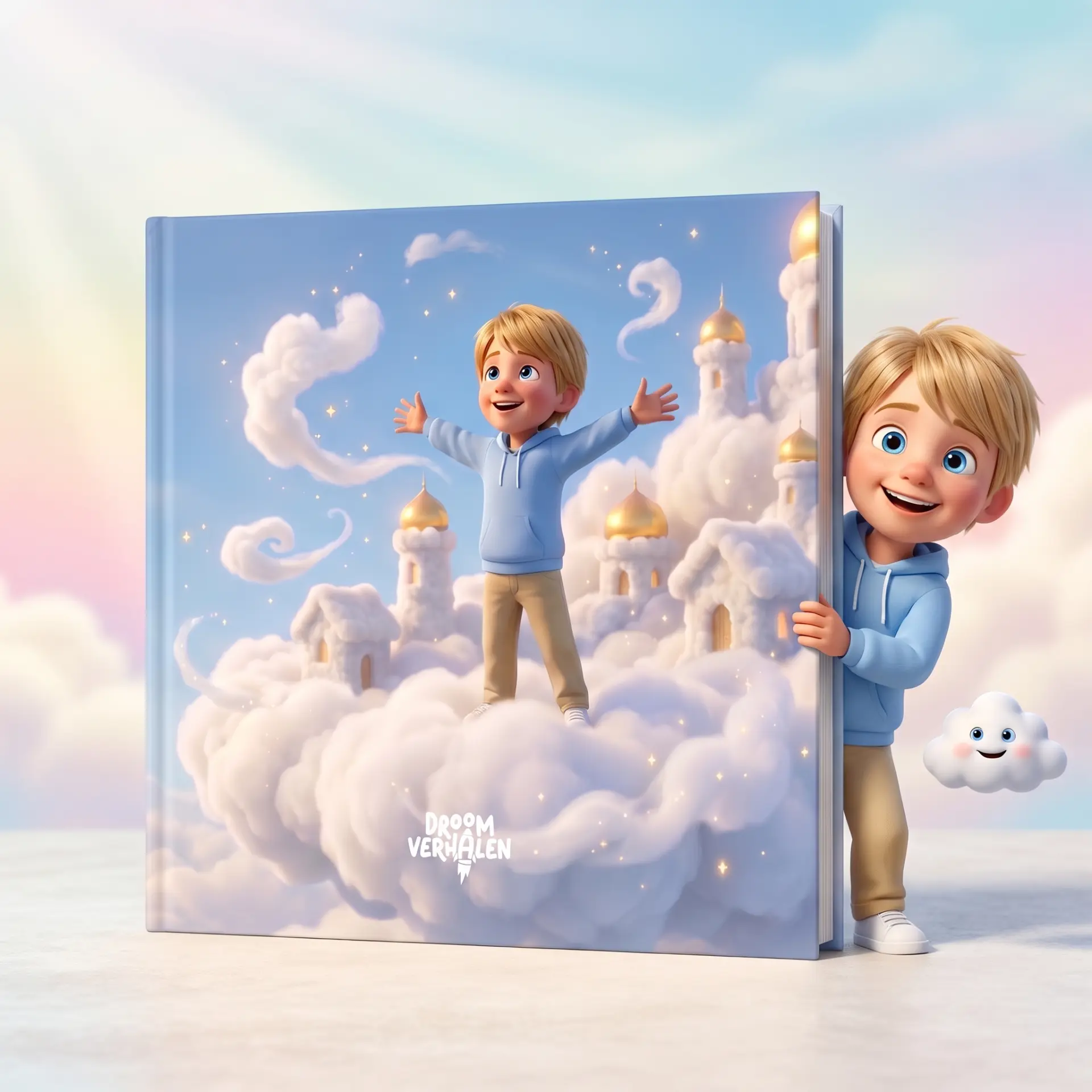 Persoonlijk kinderboek De Wolkenstad
