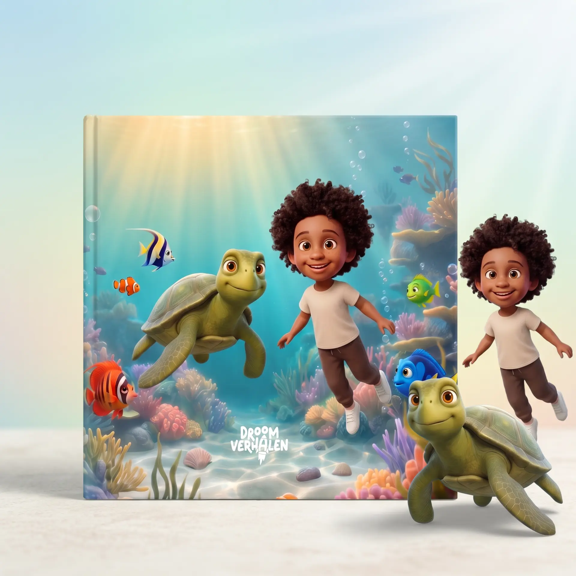 Persoonlijk kinderboek De Onderwaterwereld