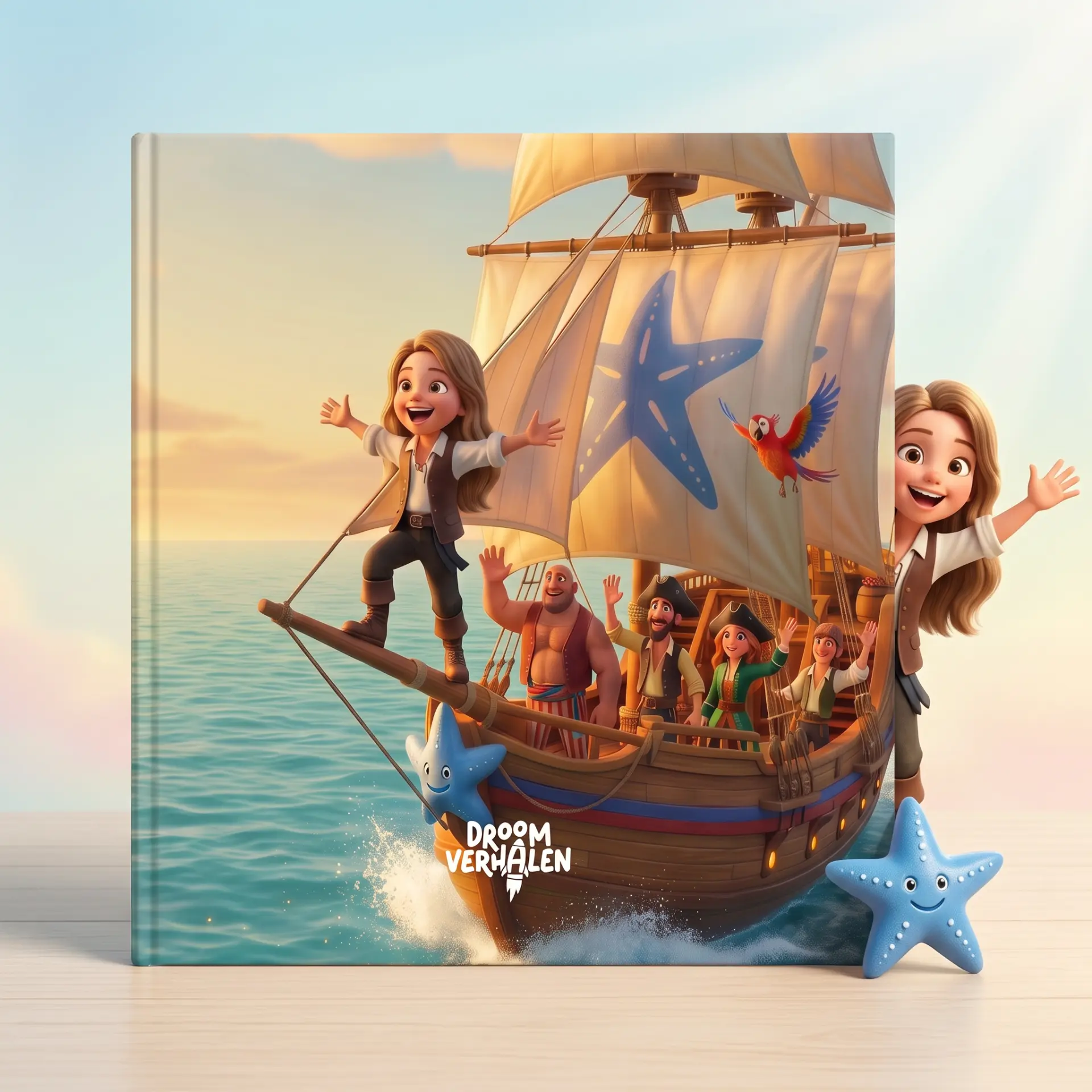 Persoonlijk kinderboek Het Piratenschip