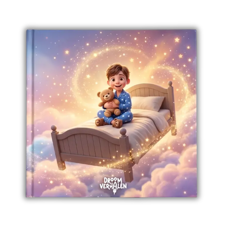 Cover van De Knuffel die tot Leven kwam, een gepersonaliseerd kinderboek