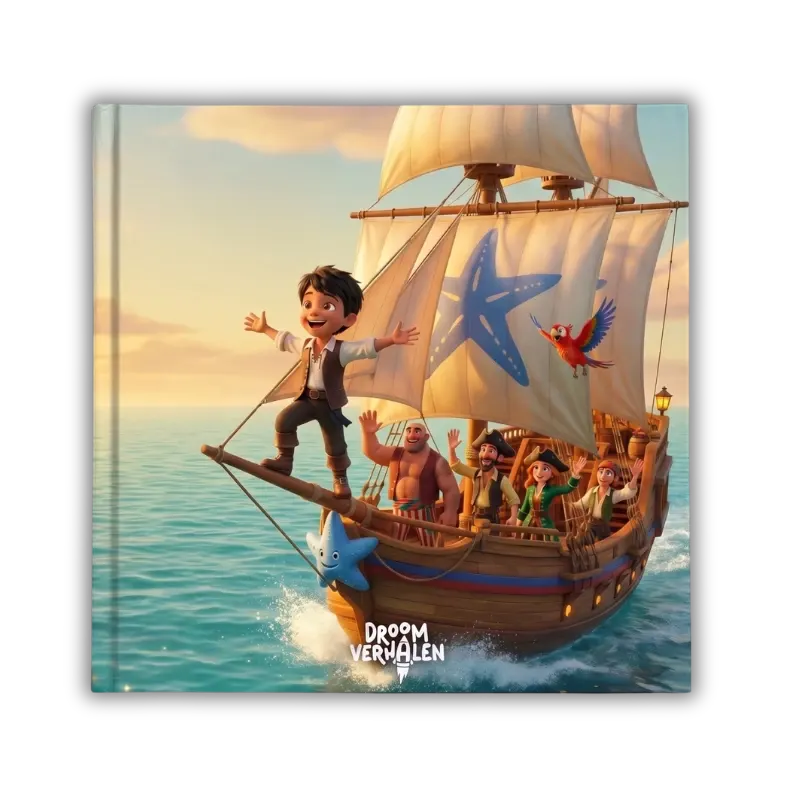 Cover van Het Piratenschip, een gepersonaliseerd kinderboek